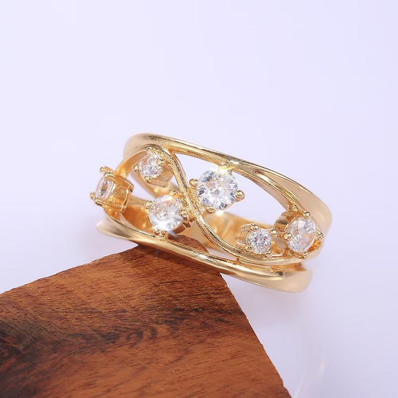 Anello delicato con goccia d'olio in zircone rosa brillante da donna, regalo per compleanno, anniversario, festa della mamma, Natale, San Valentino_voghion.com