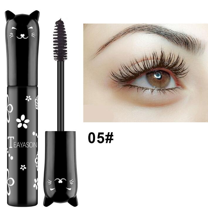 TEAYASON Color Mascara Blue Purple Pink White Purple Sapphire Coffee does not stain easily_voghion.com