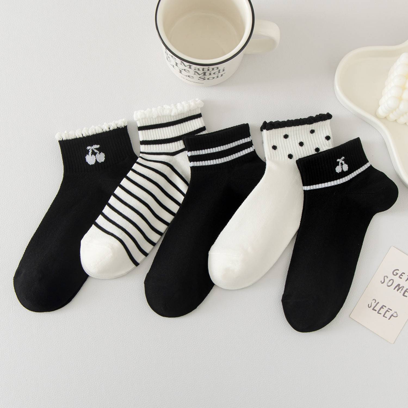 10pairs/set Modal socks women's ice socks ultra-thin ankle socks breathable Ice Silk short low-top summer women's socks_voghion.com