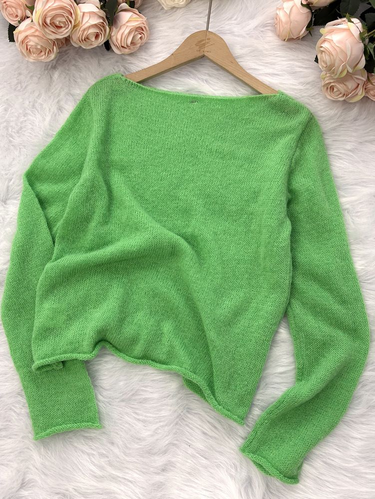Müheloser Komfort-Strickpullover – Leichter Pullover mit elegantem Häkeldetail_voghion.com