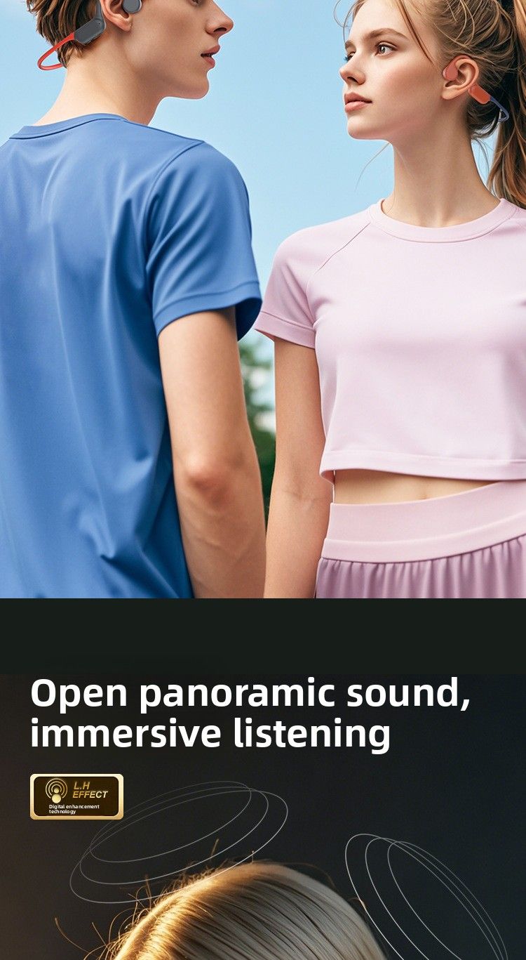 Cross-Border X21 Bone Conduction Headphones With Built-in Memory Long Battery Life For Music Listening, Sports, And Swimming IPX68 Water-Resistant Blu_voghion.com