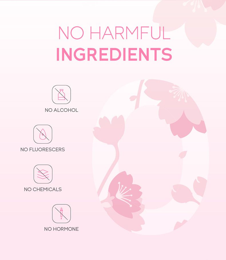 FENYI Sakura 4 daļu ādas kopšanas produktu komplekts mitrinošs un saudzīgs 1 daļas 2 g izmēģinājuma iepakojums ādas kopšanai_voghion.com