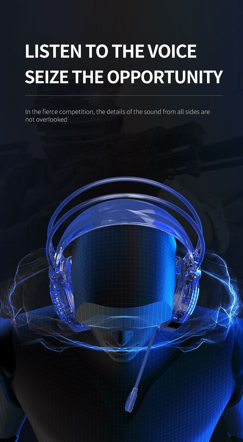 Elite Wired Headset - Hi-Fi 7.1 Surround Sound, RGB-verlichting, ruisonderdrukkende microfoon, compatibel met pc en mobiel_voghion.com