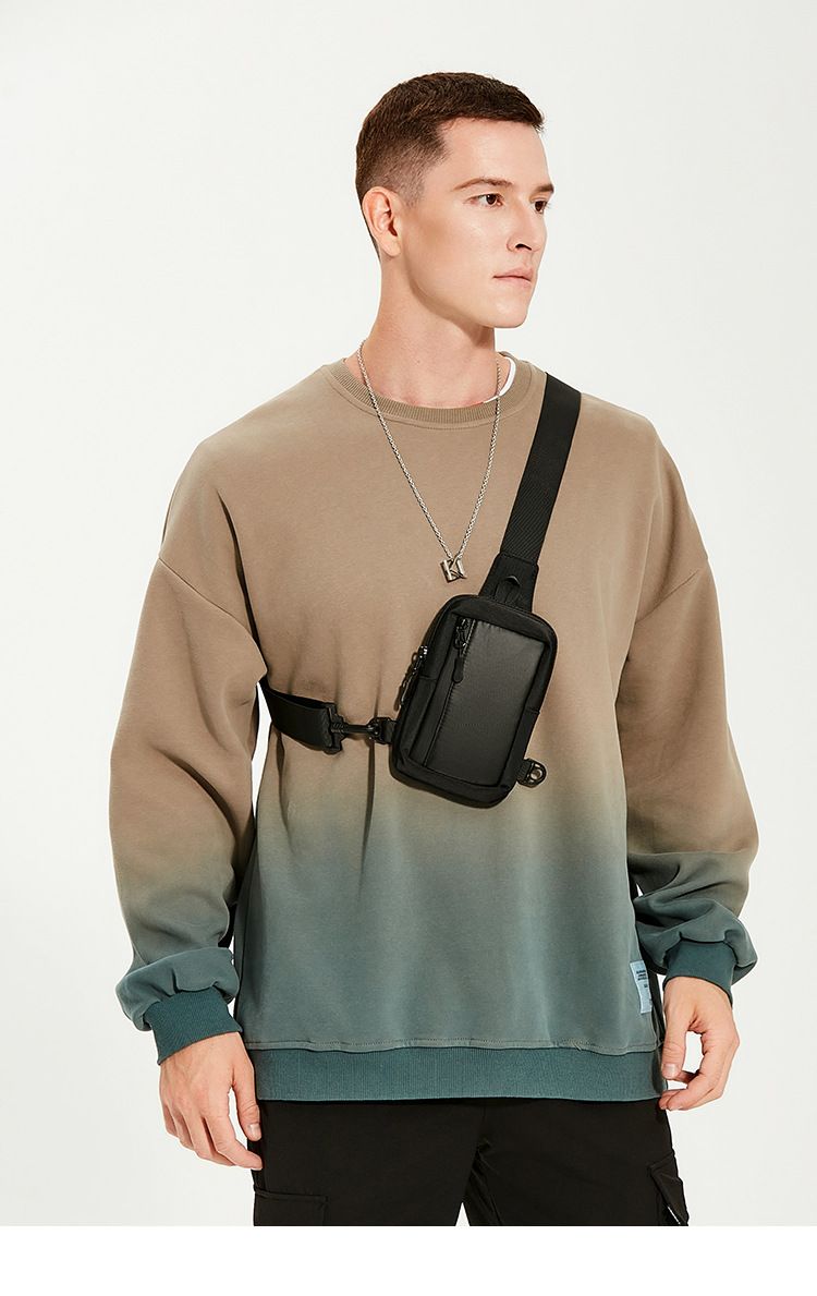 Shoulder Bag, New Listing Messenger Bag Men's Mini Lightweight Simple Small Bag Mobile Phone Bag Men's Waist Bag Sports Running_voghion.com