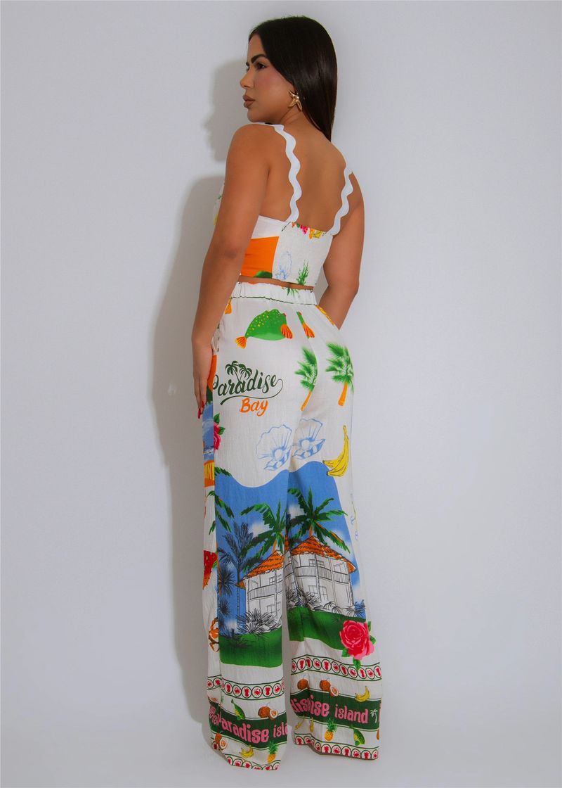 Women's Clothing Fashion Temperament Lace Camisole Vest Trousers Two Piece Set_voghion.com