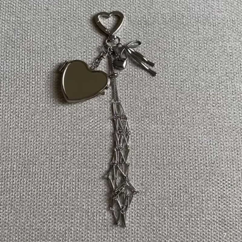 Mesh Keyring Pendant Packaging Accessory Fall/Winter 2025 New_voghion.com