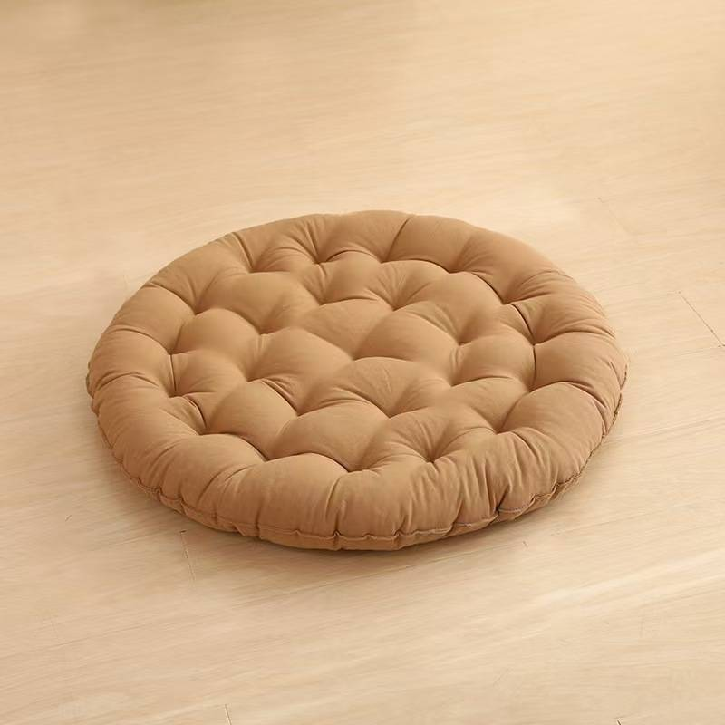Wannilen Kussen Rond Kussen Kantoorstoelkussen Stoffen Kussen Tatami Mat Meditatiekussen_voghion.com