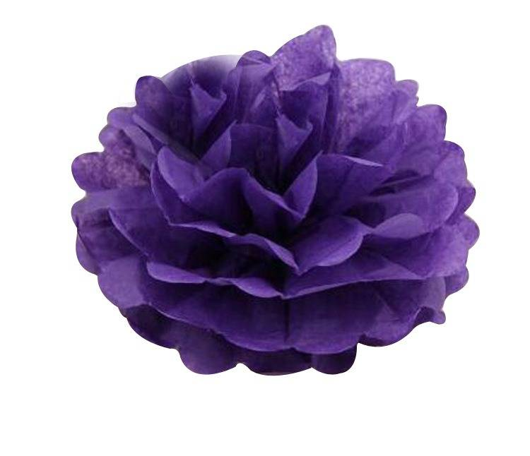 Set di 16 lanterne di carta nere per Halloween e palline di fiori di carta viola - Decorazioni spettrali per feste da 10 pollici per casa, negozio ed eventi_voghion.com