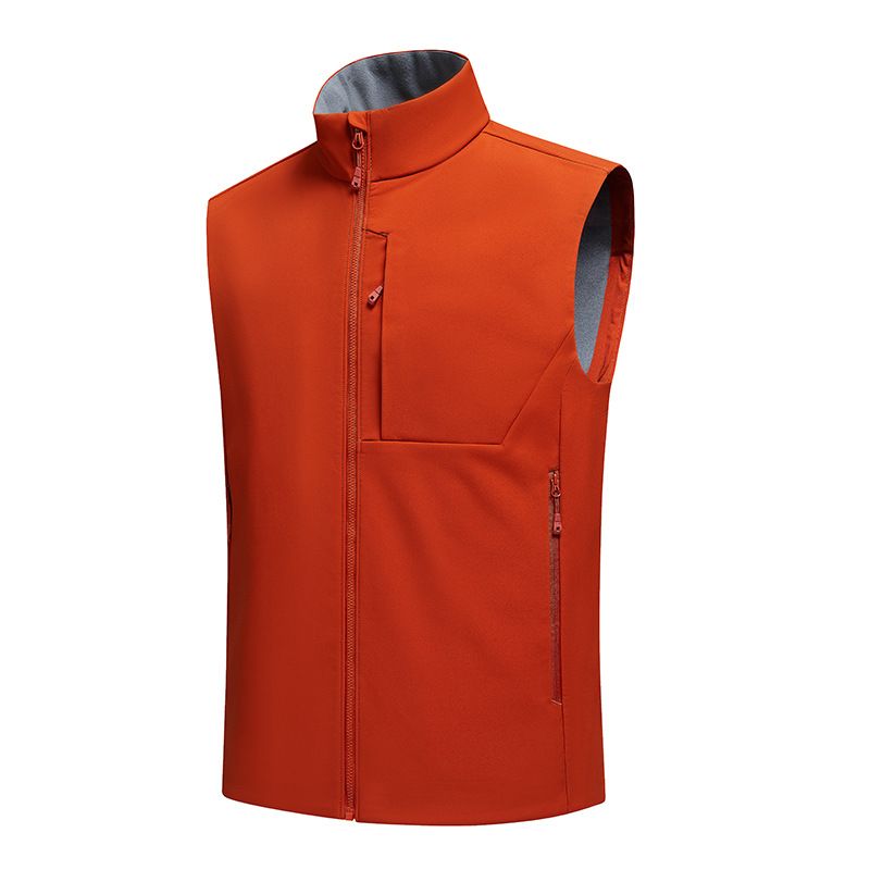 Men’s Softshell Vest – Waterproof Windproof Workout Sleeveless Jacket For Running & Outdoor (M-8XL)_voghion.com