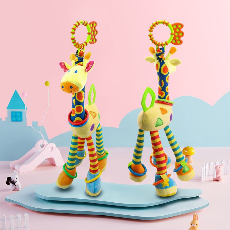 Giraffe Plüschspillsaachen Fotografie Accessoiren Beispillsaachen Autosklacken Bettsklacken Multifunktionell Giraffespillsaachen fir fréi Léieren_voghion.com