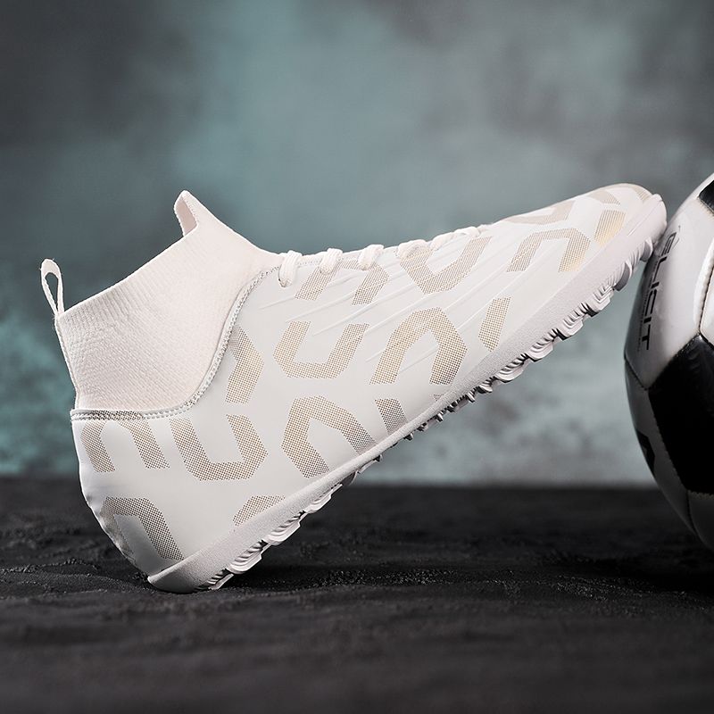 Year Of The Dragon Main Promotion New Large Size Youth Long Spike Football Shoes 35-47_voghion.com