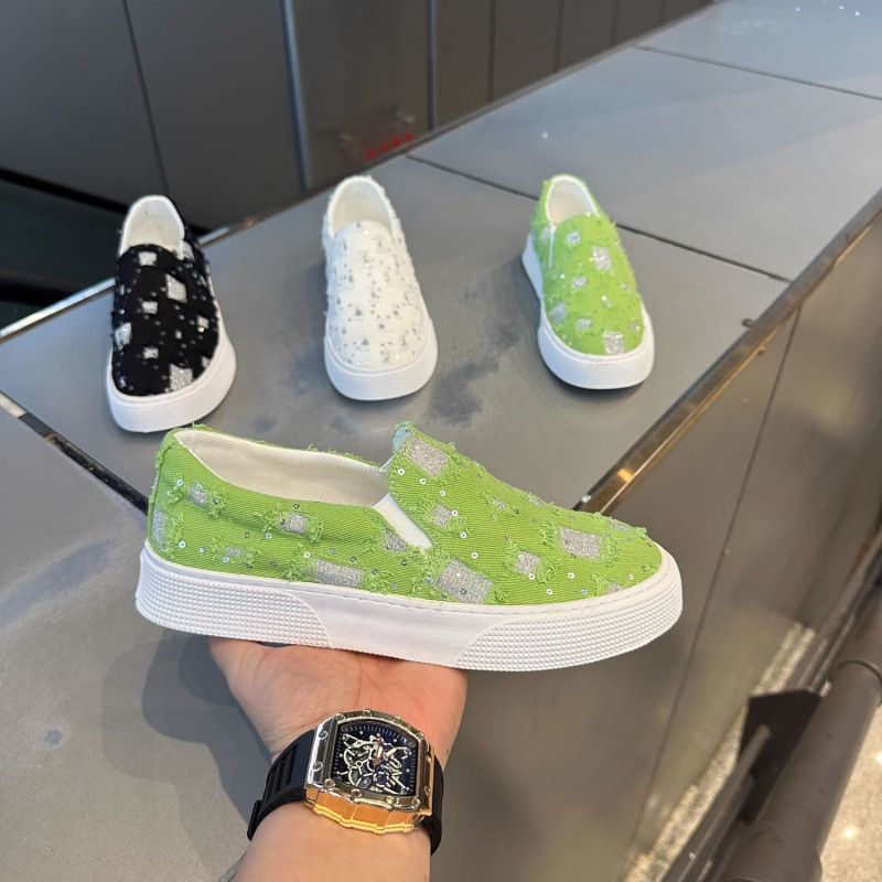 Chaussures tendance en toile pour hommes, chaussures d'été de luxe, nouveau style, effet vieilli, respirantes, décontractées, en denim_voghion.com