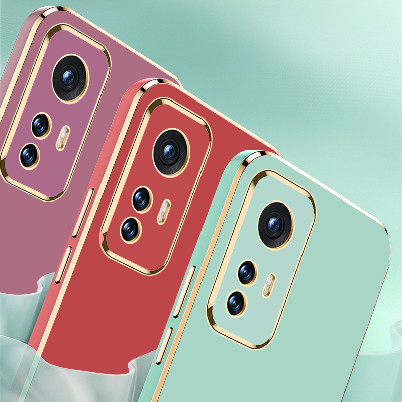 Luxury Plating Phone Cover For Xiaomi 12 Pro Case for Xiaomi mi 12 mi12 12Pro 12x mi 11 lite 10 t_voghion.com