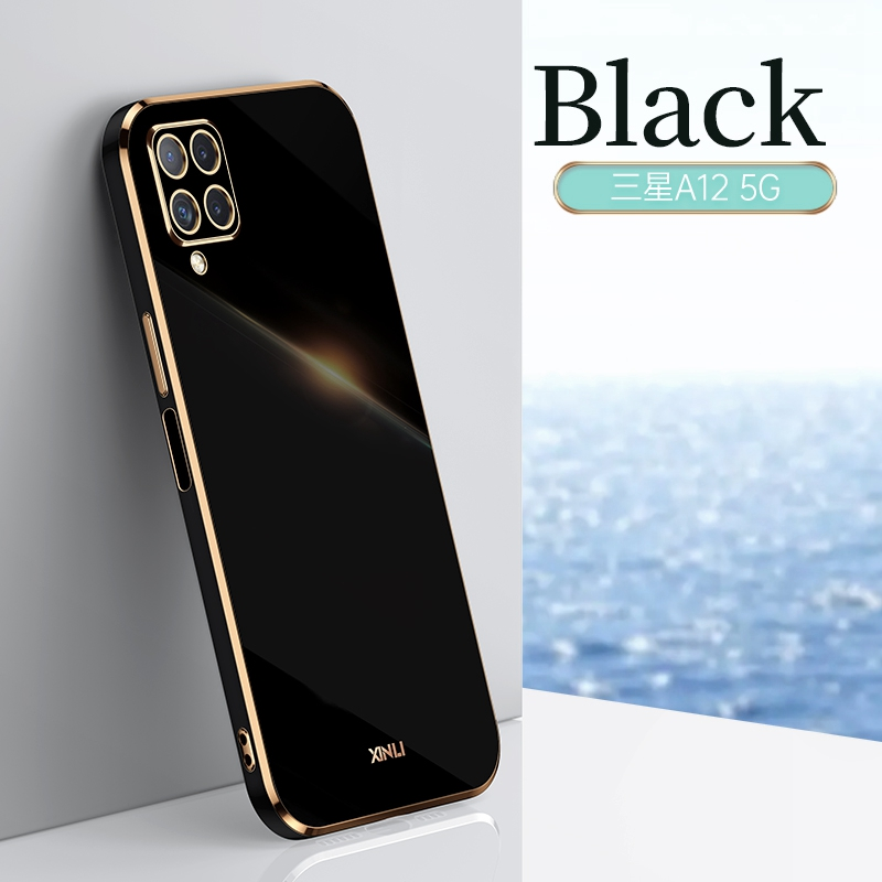 Poszycie silikonowe etui do Samsung Galaxy A72 A52 A32 A22 A12 A52S tylna pokrywa miękka TPU etui na telefon do Samsung M62 M32 M22_voghion.com