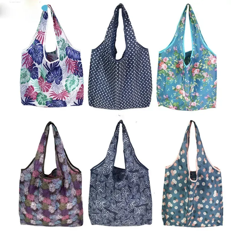 Borsa della spesa riutilizzabile, pieghevole, grande, da donna, in tessuto resistente, lavabile, ecologica 250321l_voghion.com