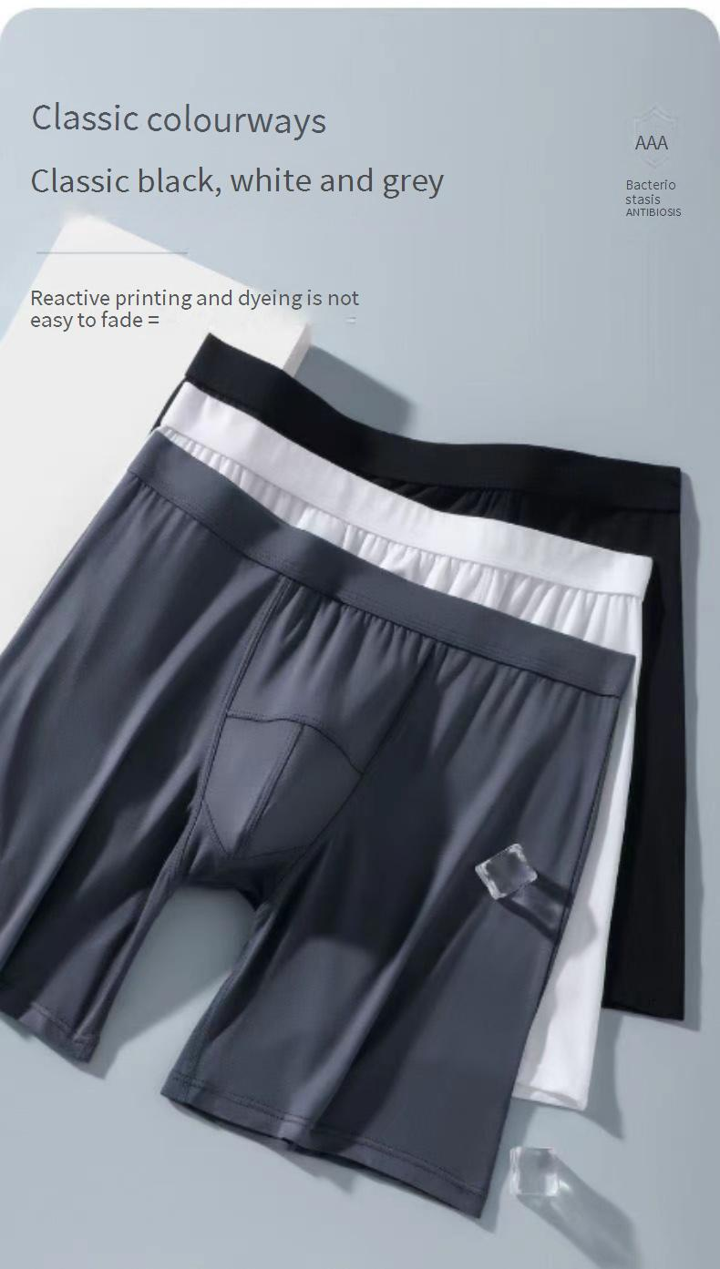 Men's Extended Size Anti-Chafing Sports Underwear - Breathable Mesh Quick-Dry Boxer Briefs For Running & Gym_voghion.com