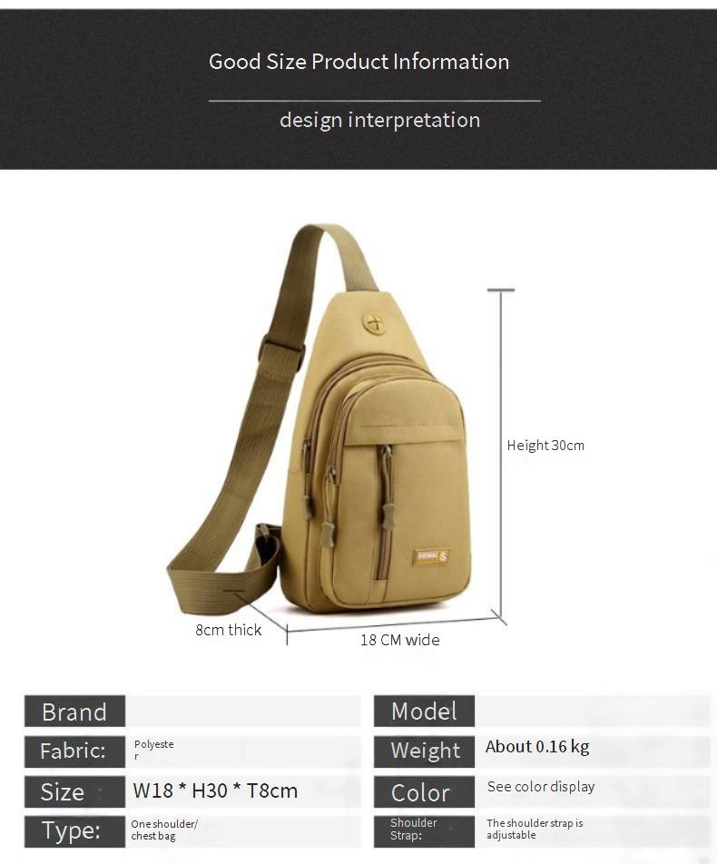 Borsa da uomo, borsa a tracolla, borsa tattica all'ingrosso, piccola borsa da petto, borsa da alpinismo in tessuto Oxford, borsa a tracolla mimetica per esterni_voghion.com