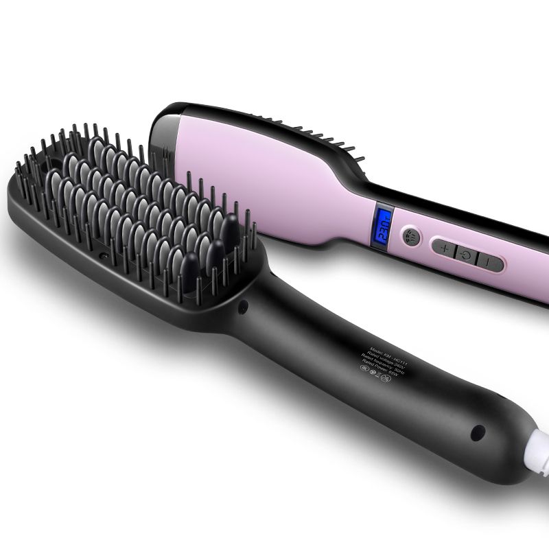 KEMEI HC-111 Piastra per capelli professionale a vapore a LED elettrica all'ingrosso_voghion.com