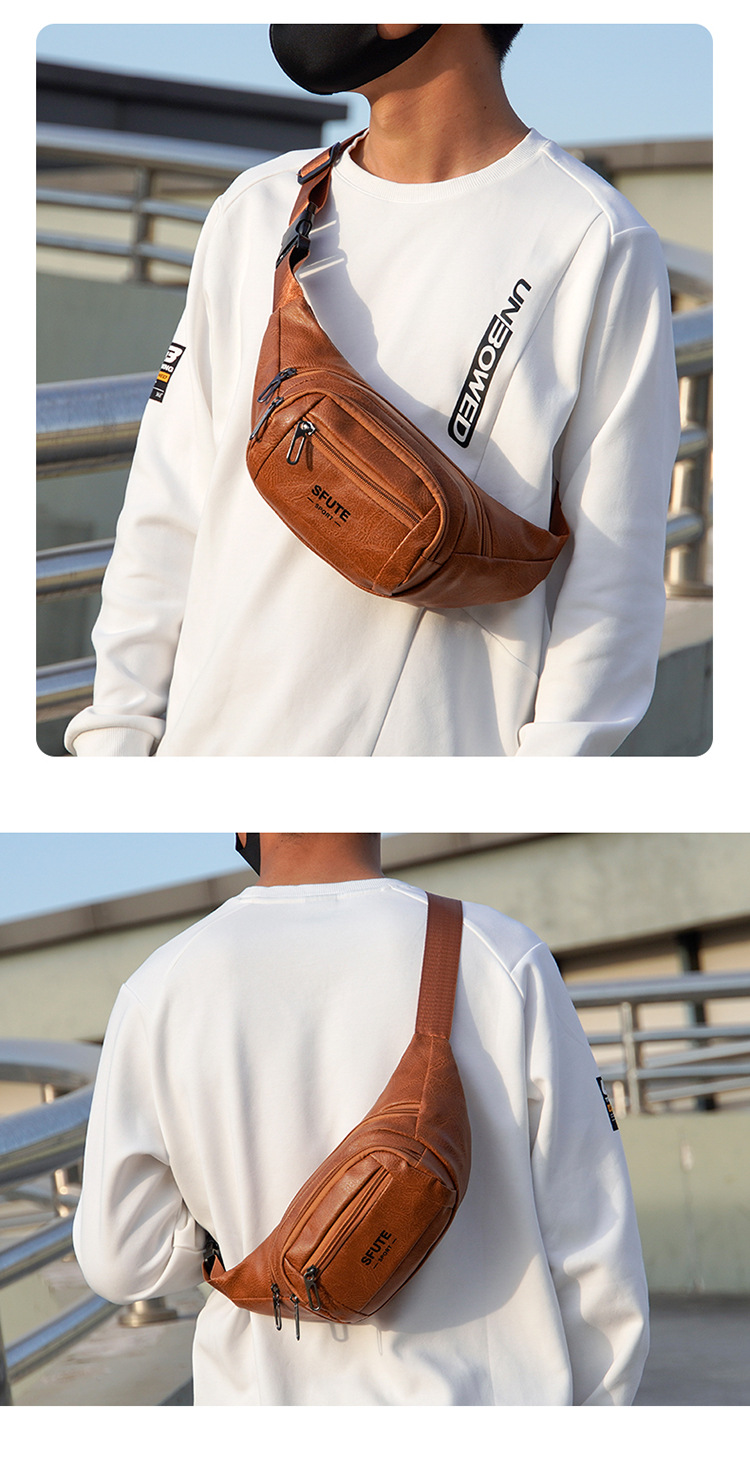 Collezione di portafogli da uomo per la raccolta di contanti da lavoro multistrato in PU in morbida pelle di grande capacità, borsa sul petto da donna,_voghion.com