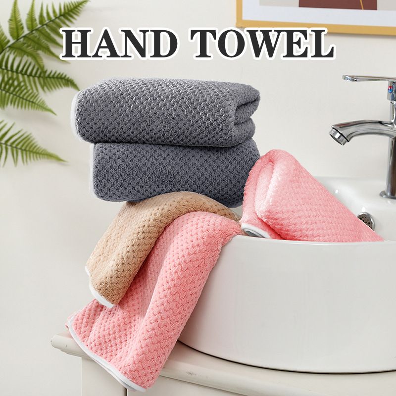 Luxury Microfiber Hair Towel Wrap – Ultra-Soft, Quick-Dry, & Absorbent Head Towel For Women & Men (Multiple Sizes & Colors)_voghion.com