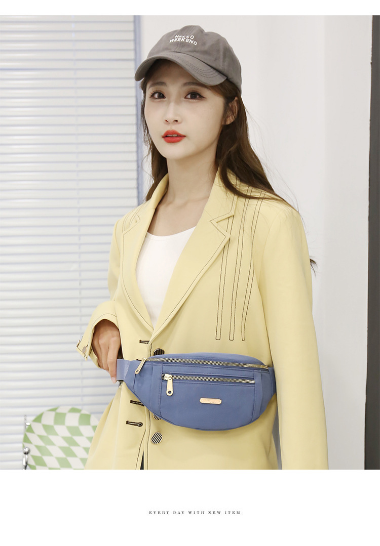 Moud Populär Fraen Taillebeutel Oxford Stoff Broscht Cross Body Bag Broschtbeutel_voghion.com