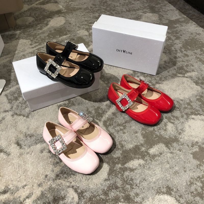 2022 Nuove scarpe singole per ragazze in stile principessa con fiocco di alta qualità, quattro stagioni_voghion.com