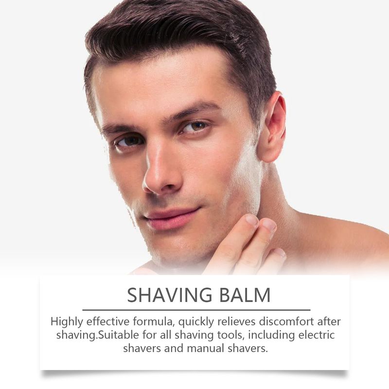EAST MOON Shaving Cream, Smooth Comfortable Moisturizing Softening Portable Refreshing Skin Care Shaving Cream_voghion.com