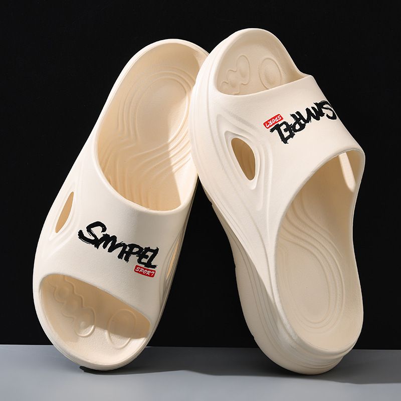 Pantofole estive da uomo One Line, versatili per l'uso all'aperto, inodori, con suola spessa in EVA che aumenta l'altezza._voghion.com