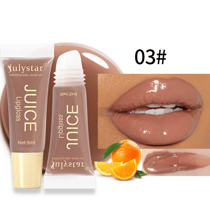 PSJ701-063M Doudou Lip Color Moisturizing And Fruity Lip Gloss 6-Sided Tube Doudou Lip Color Soft Velvet Lip Gloss Texture Lasts 24 Hours Single Unit 0.5g Matte Color Enhancement Lip_voghion.com