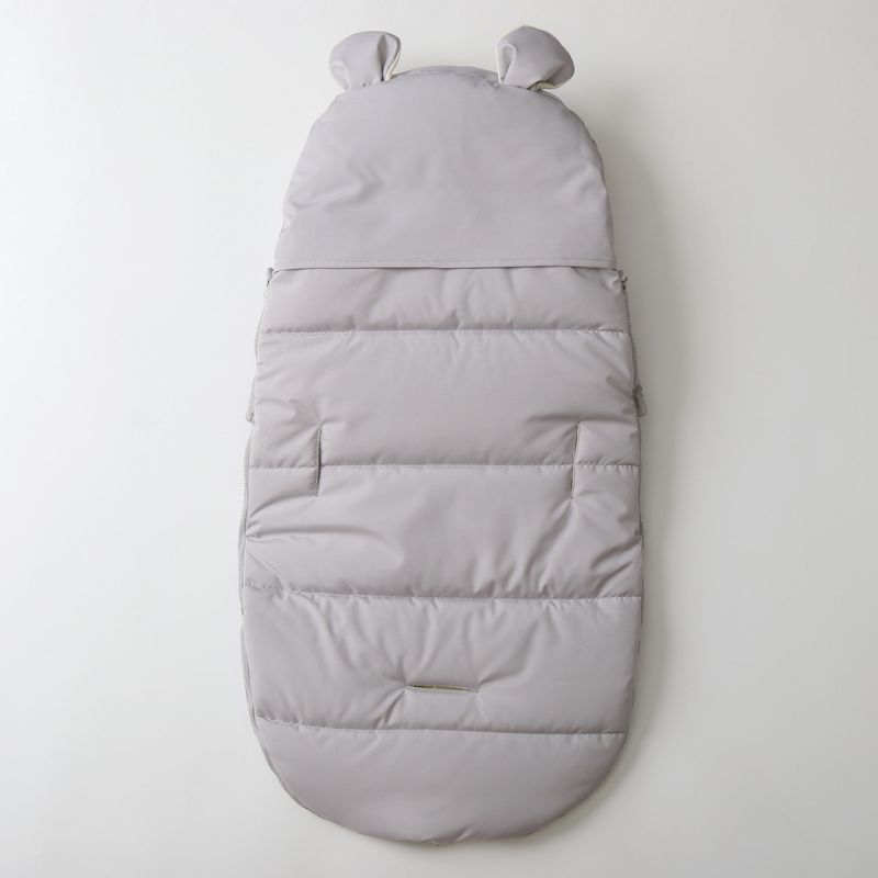 Saco de dormir de invierno para bebés con forro polar, grueso y cálido, para recién nacidos y niños pequeños, mezcla de poliéster suave._voghion.com