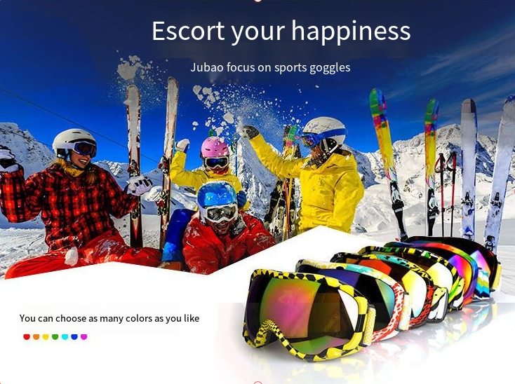 Sprādzienbīstamas sniega brilles Sporta magnētiskās slēpošanas brilles bez rāmja divslāņu pretaizsvīšanas slēpošanas izstrādājumi_voghion.com