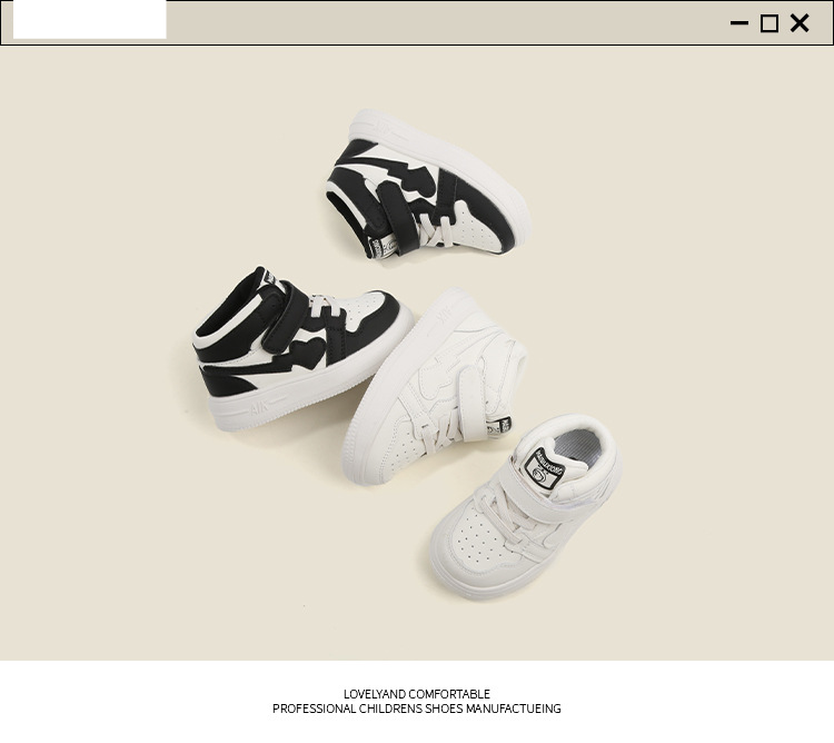 Zapatos para bebés y niños pequeños, zapatos deportivos de otoño para niñas, zapatos de tabla de caña alta, todos los zapatos, zapatos casuales_voghion.com