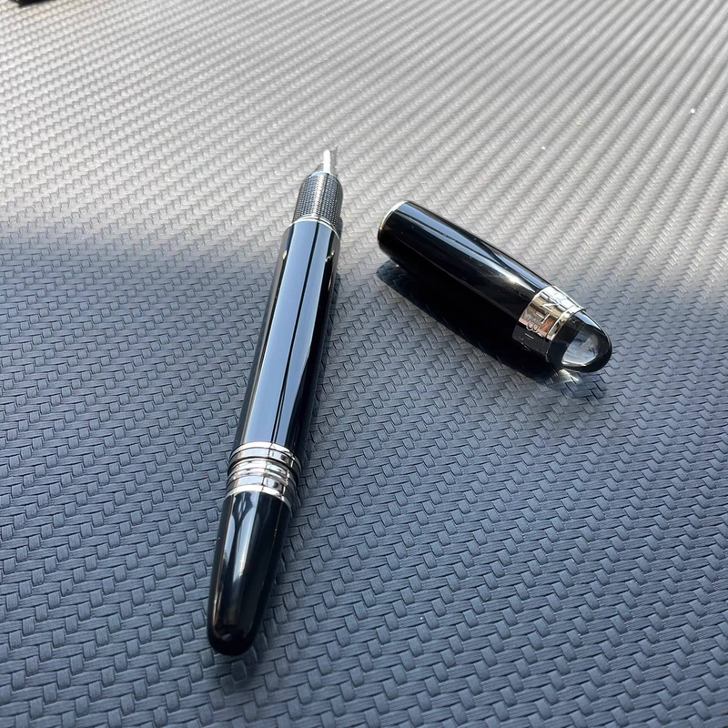Grousshandel Grousshandel Luxus Monte Schwaarz Harz A Kristallstär Rollerball Pen / Kugelschreiwer / Füllfedern Geschäftsbüro Pabeierwaren Kaddo Mb003_voghion.com