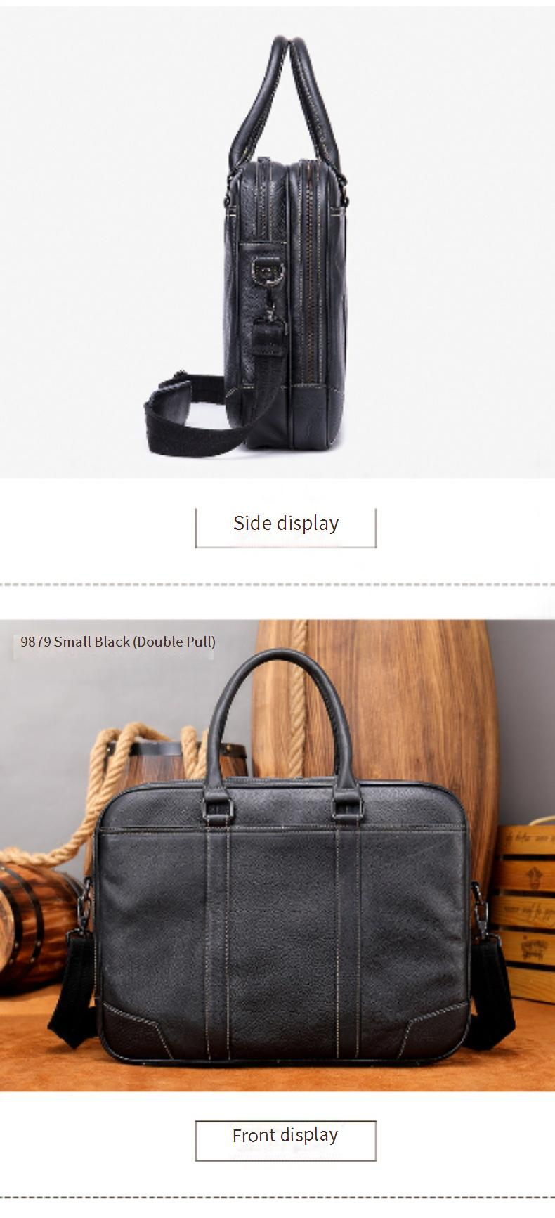 Marant Computertasche Echtleder Business Aktentasche Rindsleder Herrenhandtasche Businesstasche Handtasche Offizielle Tasche_voghion.com
