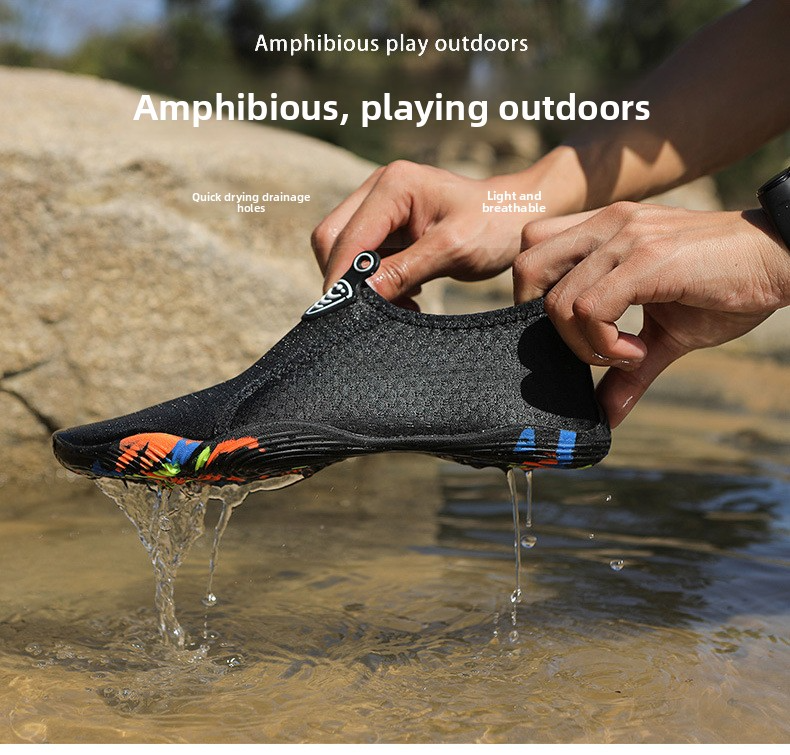 Breathable Quick-Dry Water Shoes For Men & Women - Lightweight Non-Slip Aqua Shoes For Beach, Hiking, Yoga & Outdoor Sports_voghion.com