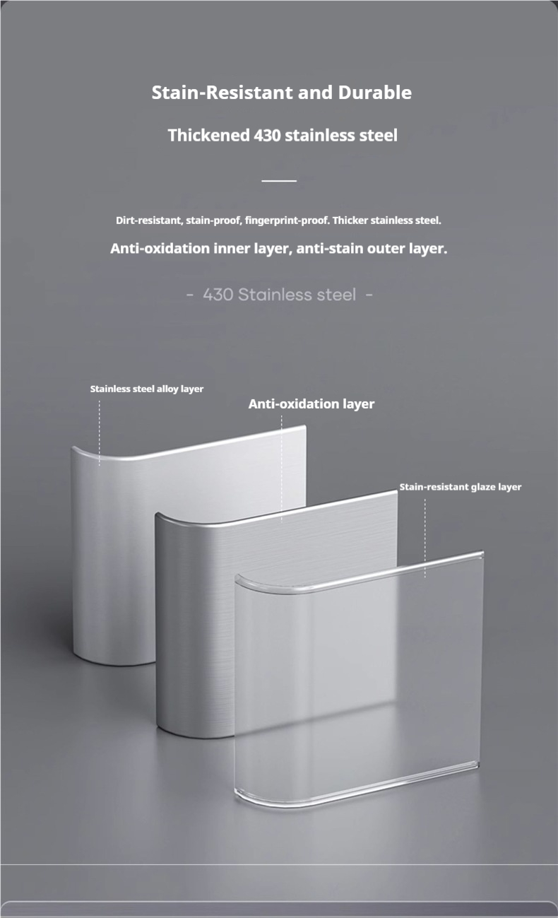 Smart Sensor Trash Can With Automatic Lid, Hands-Free Automatic Garbage Bin For Bathroom, Kitchen Large Capacity Touchless Waste Bin_voghion.com