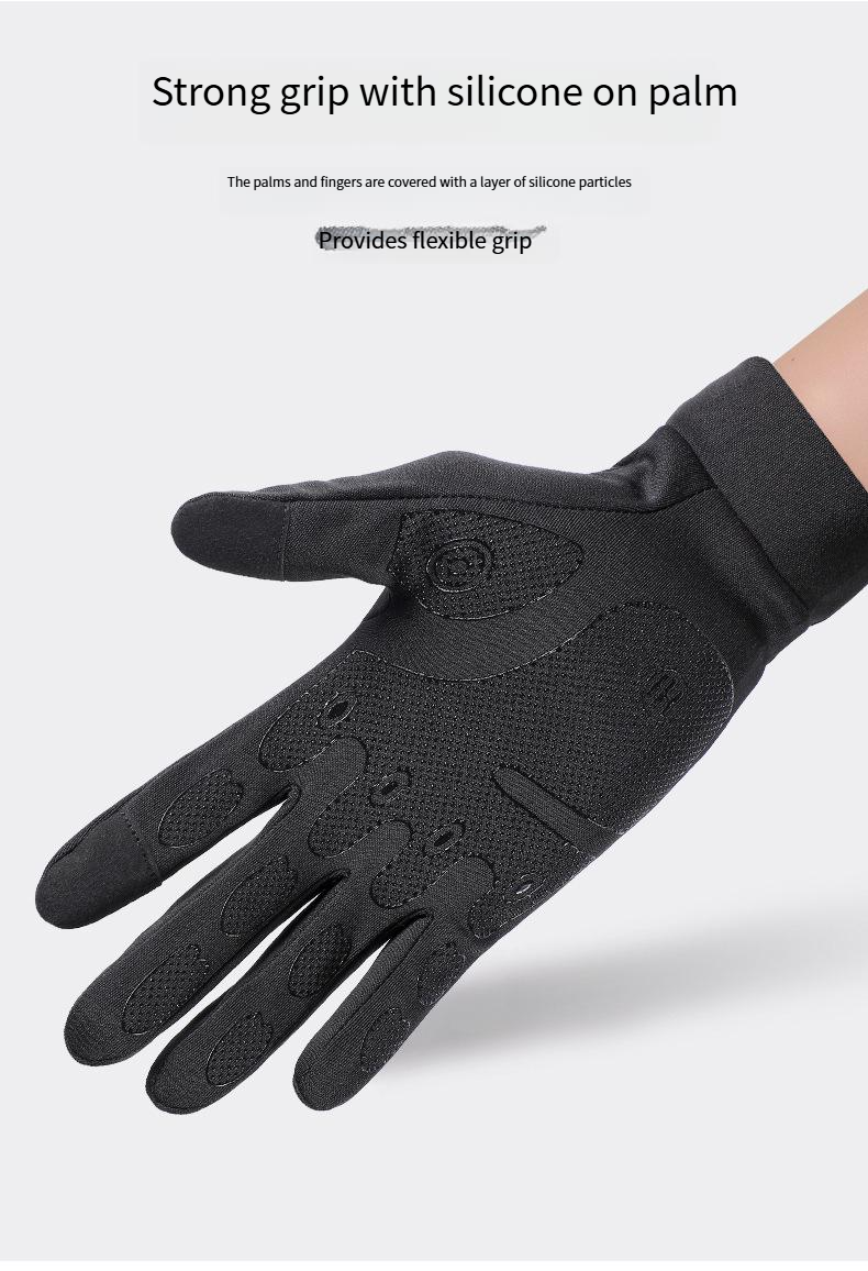 Guanti leggeri da escursionismo e ciclismo – Impermeabili, touchscreen e antiscivolo per uomo e donna (paio) – Vestibilità elasticizzata per sentieri e spostamenti urbani_voghion.com