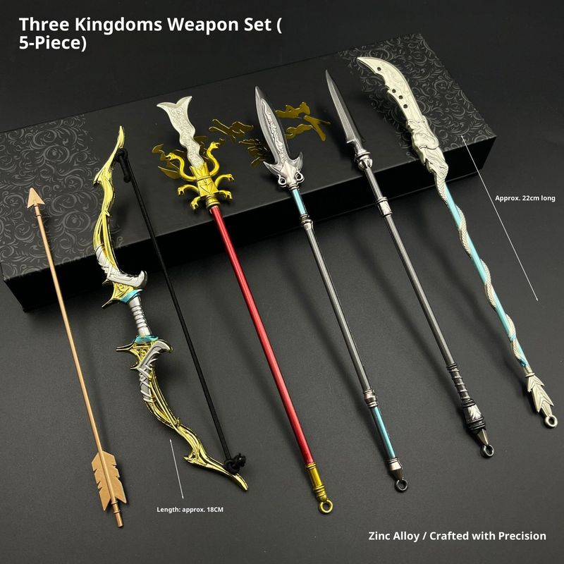 Metallpfeil-Modellset der chinesischen legendären Helden – Krieger der Tang-/Sui-Dynastie und „Reise in den Westen“, Sammlerstück_voghion.com