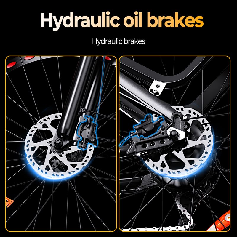 DRVETION CTR26 City Electric Bike, 48V 20Ah Battery, 26"x4.0" CST Tires, Shimano 7-Speed_voghion.com