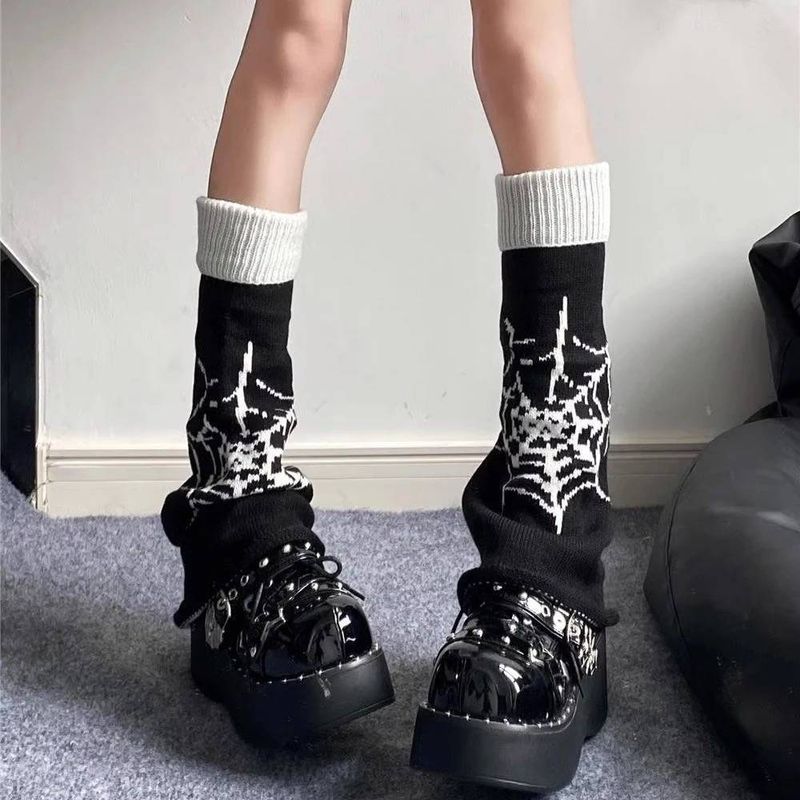 Chaussettes larges en tricot pour femmes, automne/hiver 2025, nouveauté_voghion.com