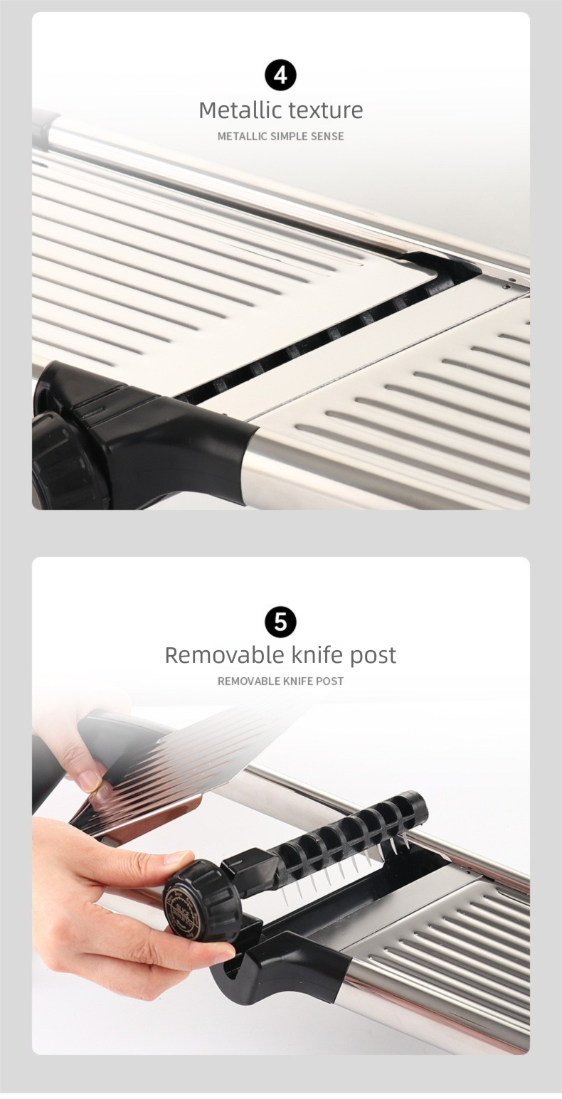 Râpe multifonctionnelle en acier inoxydable pour légumes, râpe à pommes de terre et trancheuse - gadget de cuisine_voghion.com