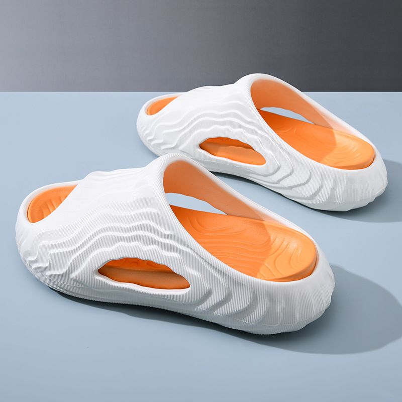 Nuovo tipo di pantofola estiva da uomo One Word, con rialzo per l'altezza, anti-odore, resistente all'usura, personalizzata._voghion.com