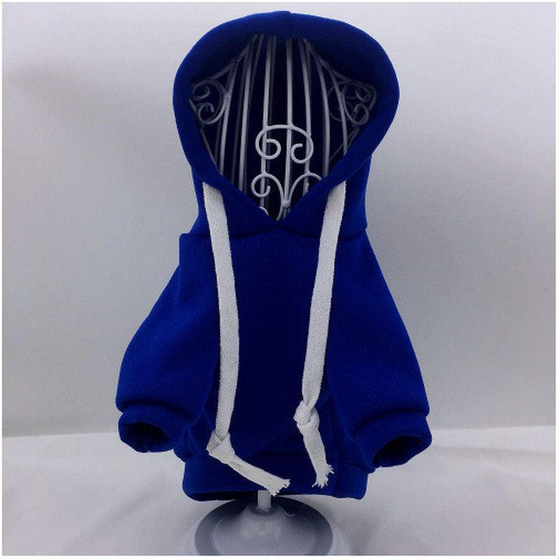 Felpa con cappuccio calda e spessa per cani e gatti di taglia piccola e media, in pile, per autunno e inverno._voghion.com