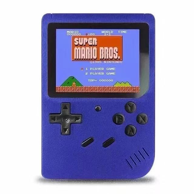 Retro herní konzole, ultra HD obrazovka, profesionální herní čip, 400 v jednom retro maskovací macaron 500 herních dvojnásobků Tetris_voghion.com
