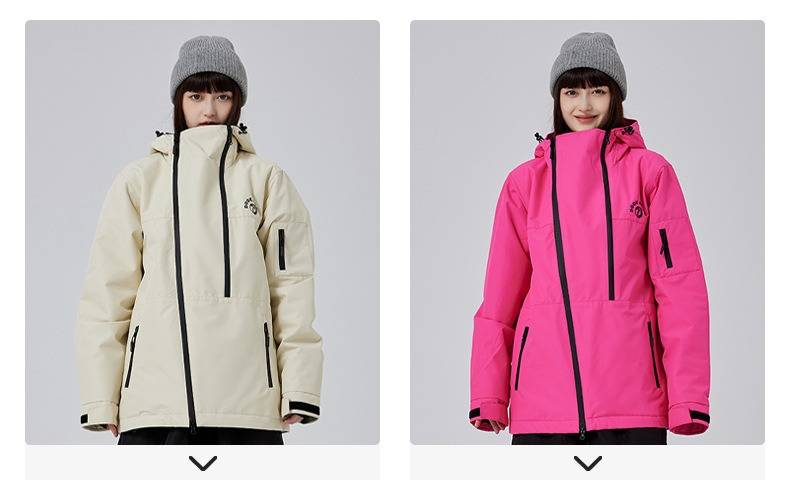 Veste de ski unisexe imperméable – Manteau d'hiver coupe-vent et isolant pour hommes et femmes, veste de snowboard légère et résistante_voghion.com