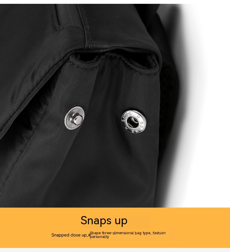 Trendy Casual Waterproof Travel Computer Bag, High Middle School, College Student Backpack, Men's Bag_voghion.com