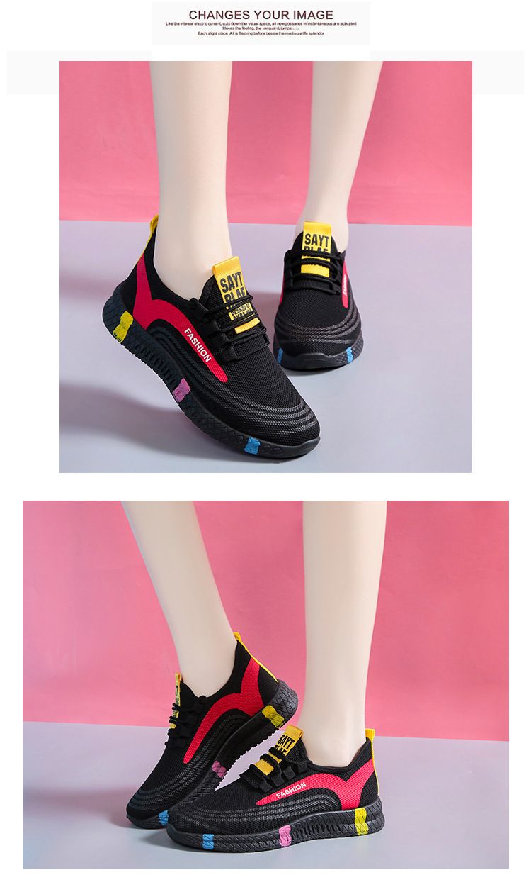 Women's Shoes Cloth Shoes Non-slip Soft-soled Casual Sports Shoes_voghion.com