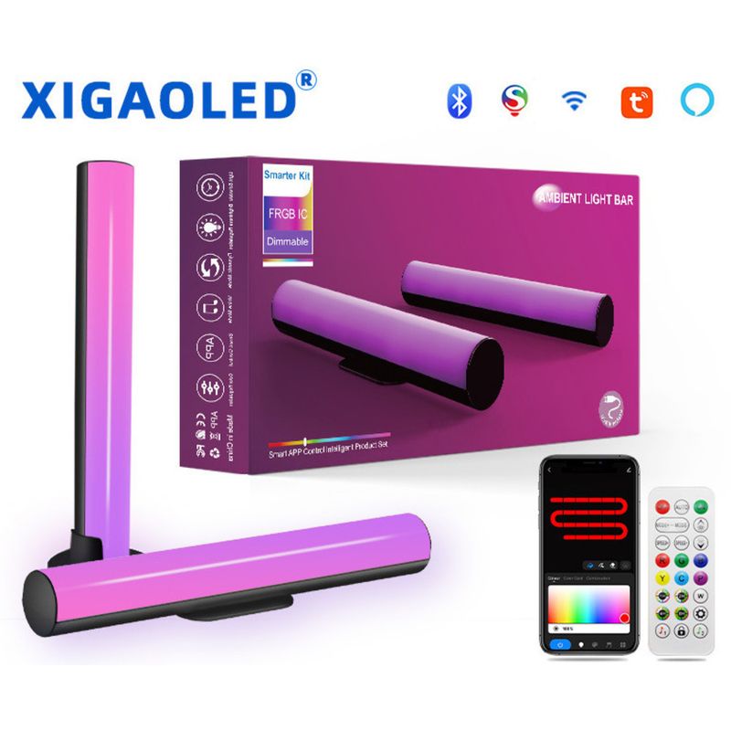New Bluetooth Wifi Gaming Desktop Atmosphere Light Sound Picking Illusion Color_voghion.com