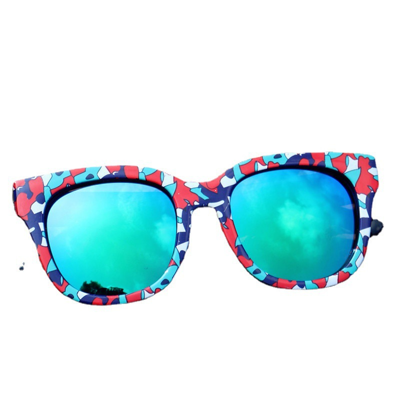 Mother&Kids Personalisierte Kindersonnenbrille Schillernde reflektierende Sonnenbrille für Jungen Sonnenschutzbrille für Mädchen_voghion.com