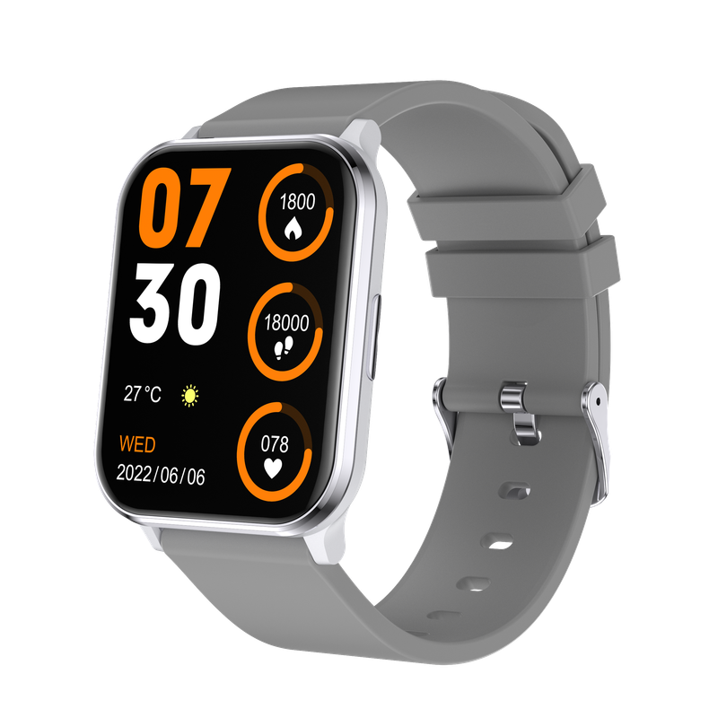 NOVO smartwatch de 1,99", unissex, rastreador de condicionamento físico com rastreador de calorias, pedômetro, mais de 100 modos de exercício_voghion.com